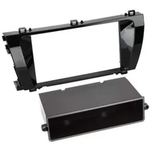 Comparateur de prix : ACV Kit Facade autoradio 2DIN compatible avec Toyota Corolla ap14 Noir