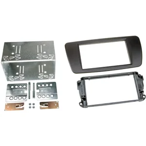 ACV Façade d'autoradio double DIN pour Seat Ibiza 6J / 6JN à partir de 2008 NoirVendu parwinparts