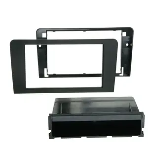 Comparateur de prix : Adaptateur de façade 2-DIN avec vide poche PRO Audi A 3 (8P/8PA) noir