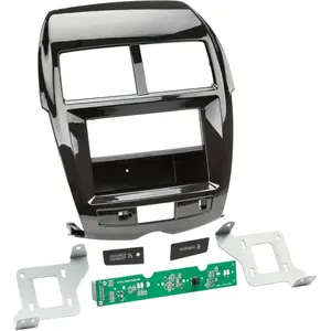 Comparateur de prix : ACV Adaptateur de façade 2-din pour avec vide poche citroen c4 / peugeot 4008