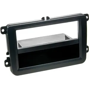 Comparateur de prix : ACV Adaptateur de façade 2-DIN avec vide poche PRO Seat/Skoda/VW noir