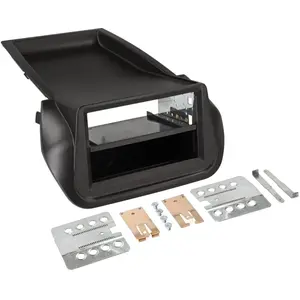 Comparateur de prix : ACV Adaptateur de façade 2-din pour avec vide poche fiat/ citroen/ peugeot noir
