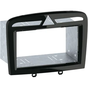 Acv Adaptateur de façade 2-DIN Peugeot 308 / 308 CC / RCZ noir nacre pas cher