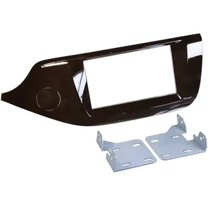 Comparateur de prix : ACV Kit Facade autoradio 2DIN compatible avec Kia Ceed ap12 Marron brillant