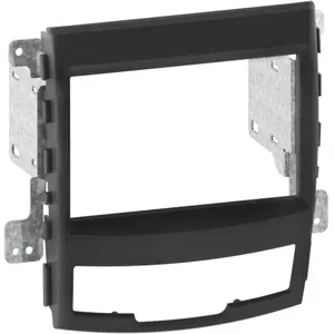 ACV Adaptateur de façade 2-din pour sangyong korando 2010 > 2013 noir nc pas cher