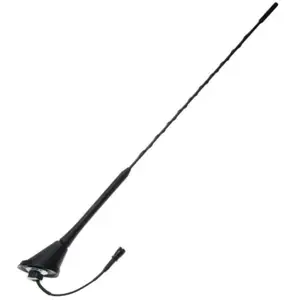 ADNAUTO Antenne de toit am fm 16V 41cm 60 HC97 f compatible avec Audi Seat Skoda vw vagVendu parconrad
