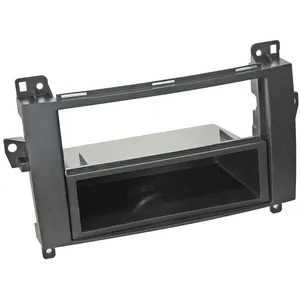 ACV Adaptateur de façade 2-din pour avec vide poche mercedes noir nc