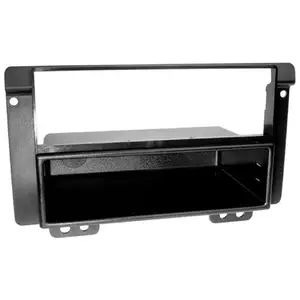 ACV Adaptateur de façade 2-din pour avec vide poche land rover freelander noir nc pas cher