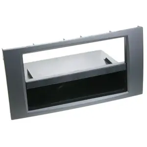 Comparateur de prix : Adaptateur de façade 2-DIN avec vide poche - ACV - Ford - Anthracite