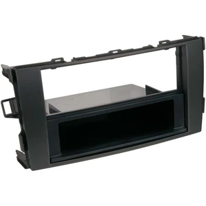 M-use Adaptateur de façade 2-DIN avec vide poche Toyota Auris 2007 > noir pas cher