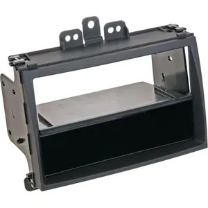Comparateur de prix : Adaptateur de façade soft touch 2-DIN avec vide poche Hyundai i20 noir