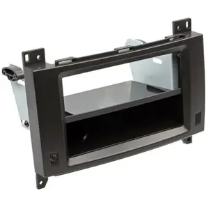 ACV Adaptateur de façade 2-din pour avec vide poche mercedes a/ b-class/vito noir nc pas cher