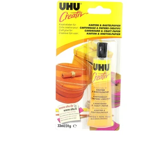 UHU Creativ' Cartonnages & Papiers Créatifs 33ml pas cher