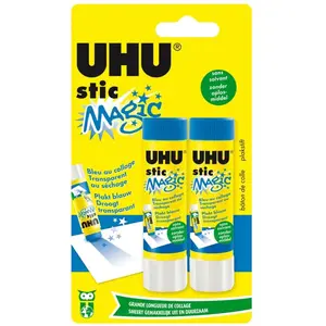 Comparateur de prix : Colle bleu baton uhu 2x8.2g