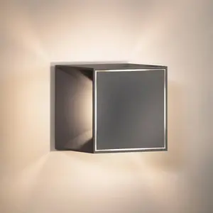 Sigor Lampe à poser LED rechargeable Nutalis mini, graphite, IP54, int... pas cher
