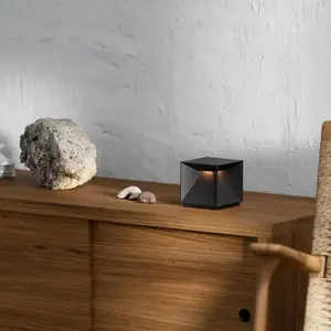 Comparateur de prix : Sigor Lampe à poser LED rechargeable Nutalis, noir nuit