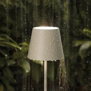 Comparateur de prix : Sigor Lampe sur pied LED rechargeable Nuindie IP54 120 cm rond USB-C b...