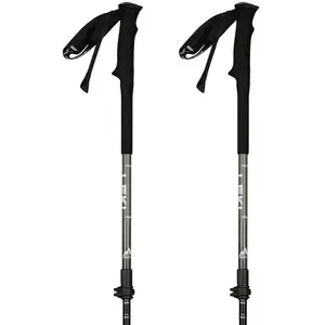 Comparateur de prix : Leki - Peak 3 - Bâtons de randonnée taille 100-135 cm, gris/noir