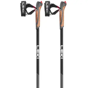 Comparateur de prix : Leki - Response - Bâtons de marche nordique taille 105 cm, gris/blanc