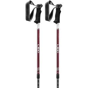 Comparateur de prix : Leki - Trail Lite - Bâtons de randonnée taille 100 - 135 cm, tamarillo /blanc