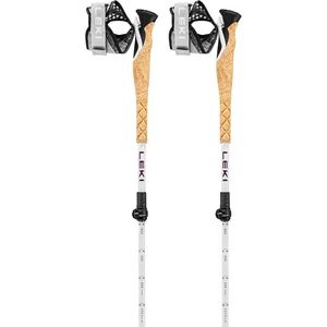 Comparateur de prix : Batons cross trail leki fx superlite compact 100   120 cm blanc noir