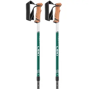 Comparateur de prix : Leki - Trail - Bâtons de randonnée taille 110 - 145 cm, deep aqua /blanc