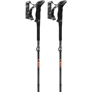 Comparateur de prix : Leki - Makalu FX.One Carbon - Bâtons de randonnée taille 115 cm, noir/orange