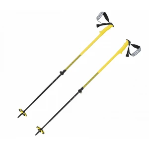 Zag - Bâtons de ski de randonnée - North Pole Yellow/Black en Aluminium pas cher