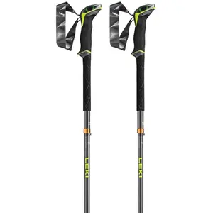 Comparateur de prix : Bâtons Leki Sherpa FX One Carbon noir jaune (paire) - 120