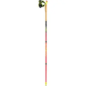 Bâton Leki Ultratrail FX One - rouge/jaune - 130 cm