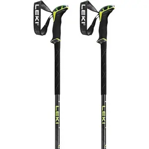 Comparateur de prix : Bâtons Leki Guide 2 noir jaune fluo (paire)