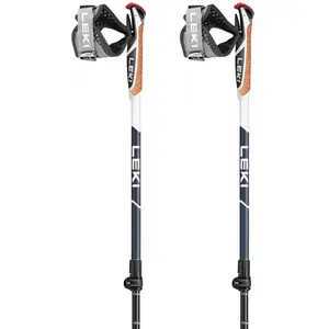 Comparateur de prix : Leki - Smart Supreme - Bâtons de marche nordique taille 100 - 130 cm, bleu/blanc