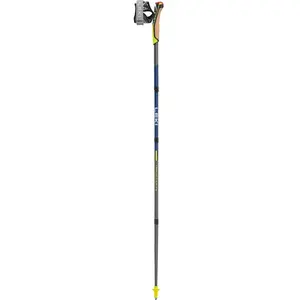 Comparateur de prix : Batons de marche nordique pliables leki traveler fx one carbon gris bleu