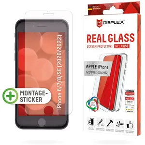 DISPLEX Real Glass + Case Set Apple iPhone 6/7/8/SE 2020/2022 pas cher