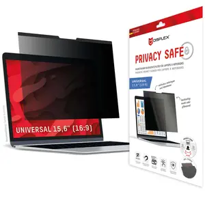 Displex Protection d'écran magnetique Privacy Safe pour les ordinateurs portables universels de 15.6 pouces (16:9) pas cher
