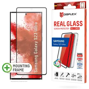Verre blindé Displex + étui pour Samsung Galaxy S23 Ultra pas cher