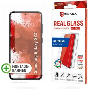 Verre blindé Displex + étui pour Samsung Galaxy S23 pas cher