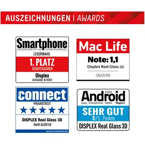 Displex Verre premium, verre blindé Full Cover (1 pcs, Samsung Galaxy S22, Samsung Galaxy S23), Téléphone portable : film de protection, Transparent pas cher