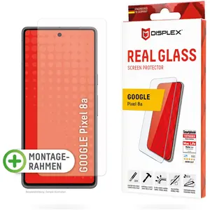 Displex Real Glass, 2D Panzerglas (1 pcs, Google Pixel 8a), Téléphone portable : film de protection, Transparent pas cher