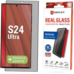 Displex Protection d'écran en verre trempé Privacy Samsung Galaxy S24 Ultra pas cher