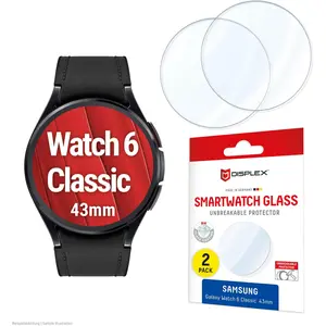DISPLEX Montre Galaxy Watch6 Classic en verre, 43 mm pas cher