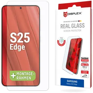 Displex Protection d'écran en verre trempé Real Glass Samsung Galaxy S25 Edge pas cher
