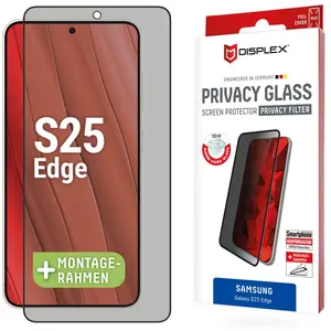 Displex Protection d'écran en verre trempé Privacy Samsung Galaxy S25 Edge pas cher