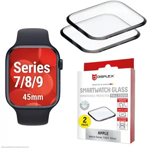 DISPLEX Glass FC Apple Series 7/8/9, 45 mm pas cher