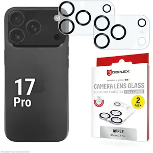 Displex CamGlass All-In-One Protection d'objectif de caméra Apple iPhone 17 Pro pas cher