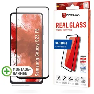 Protection d'écran - Displex - Samsung Galaxy S23 FE - Verre trempé - Transparent - 10H pas cher