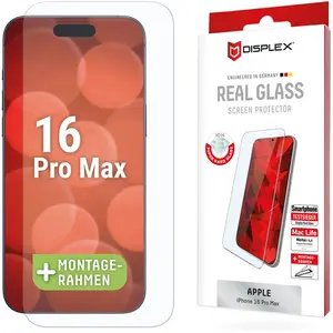 Displex Protection d'écran en verre trempé Real Glass Apple iPhone 16 Pro Max pas cher