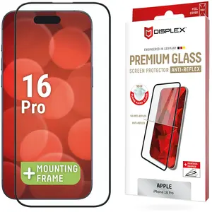Displex Protection d'écran en verre trempé Real Glass Full Cover Apple iPhone 16 Pro pas cher