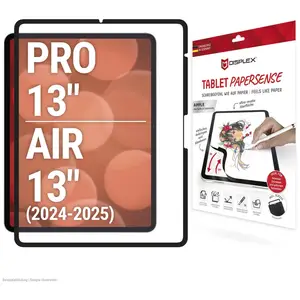 Displex Tablet Papersense, Tablet Paper Feeling Schutzfolie (1 pcs, Apple iPad Air 13 2024, Apple iPad Air 13 2025, Apple iPad Pro 13 2024), Film de protection pour tablette pas cher