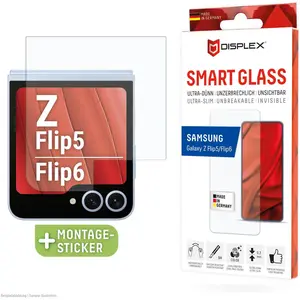 Displex Verre intelligent 2D (1 pcs, Samsung Galaxy Z Flip5, Samsung Galaxy Z Flip6), Téléphone portable : film de protection, Transparent pas cher